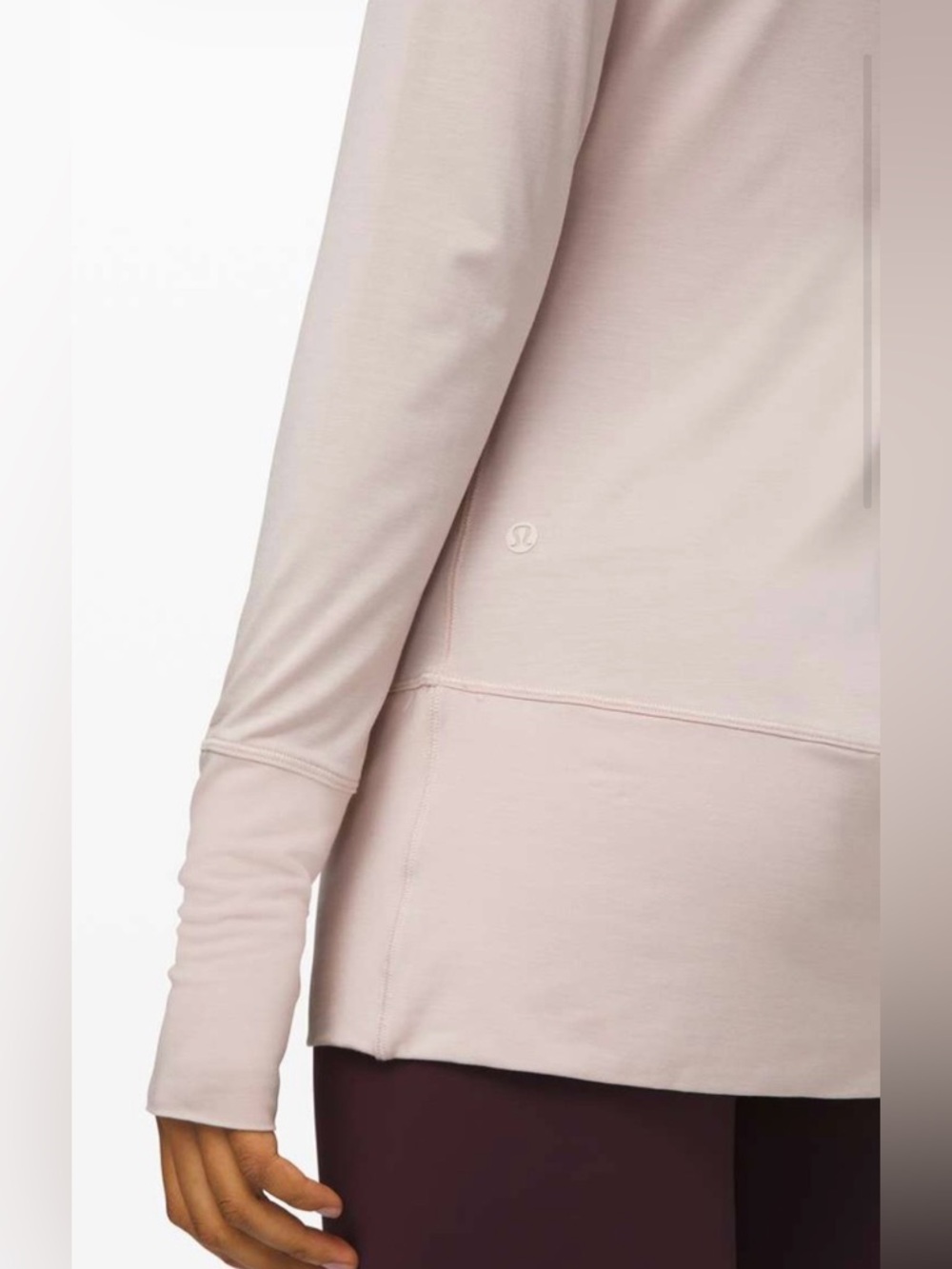 Lululemon Rule The Day Long Sleeve in Pink Bliss - Picture 3 of 7